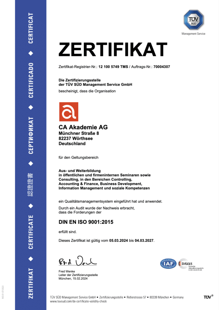 Zertifikat Zertifikat